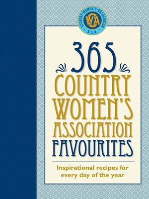 cover image of 365 Country Women's Association Favourites